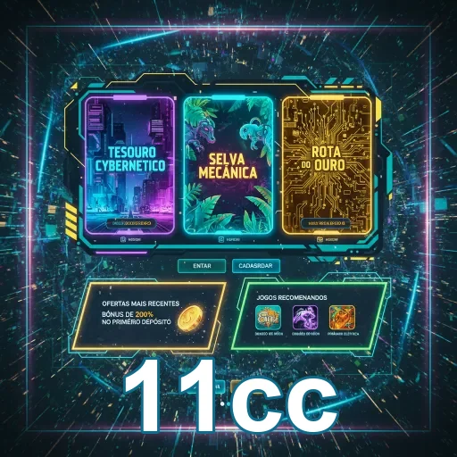 Ilustração de Explore o Cassino Online 11cc com Recompensas VIP e Slots