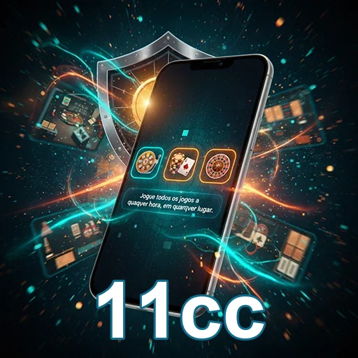 Ilustração de Explore o Cassino Online 11cc com Recompensas VIP e Slots